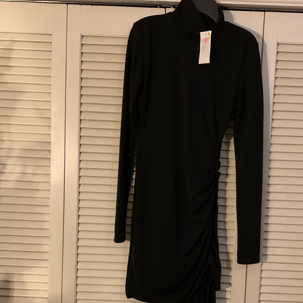 Ronny Kobo Collection Black Long Sleeve Dress